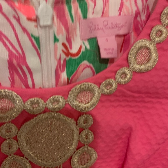 Pink Lilly Pulitzer dress. Never worn! - Picture 3 of 3